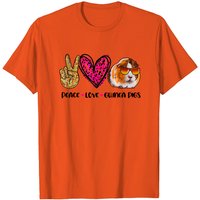 Peace Love Guinea Pigs Men's T-Shirt