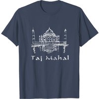 T-Shirt Souvenir de Voyage Taj Mahal pour Hommes