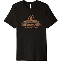 T-Shirt Souvenir du Parc National Gateway Arch pour Hommes — T-shirts pour hommes