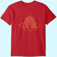T-shirt Sphinx de Gizeh Pyramides d'Égypte pour hommes