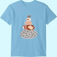 T-shirt Fossile Petoskey en Agate Colorée Great Lakes