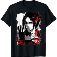 T-shirt Vintage Hange Zoe Attack On Titan pour hommes
