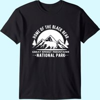 T-shirt Vintage Ours Noirs du Parc National des Great Smoky Mountains — T-shirts pour hommes