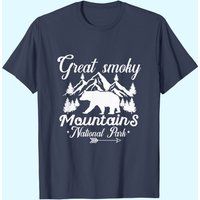 T-shirt Vintage Ours Noirs du Parc National des Great Smoky Mountains — T-shirts pour hommes