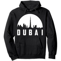 Hoodie Pullover Skyline de Dubaï pour Unisexe