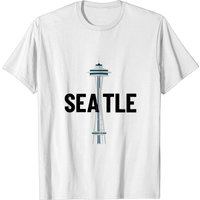T-shirt Voyageur Space Needle de Seattle pour hommes
