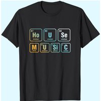 T-Shirt Disc Jockey DJ House Music Électronique pour Hommes