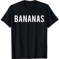 T-shirt Bananas pour hommes en noir — T-shirts pour hommes