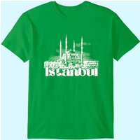 T-shirt Istanbul Turquie pour hommes en noir — T-shirts pour hommes