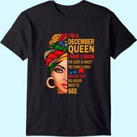 December Queen I Have 3 Sides Men's T-Shirt