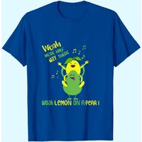 Lemon On A Pear Meme Foodie T-Shirt for Men