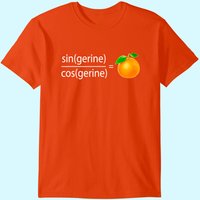T-Shirt Tangerine Math Pun pour Hommes — T-shirts pour hommes