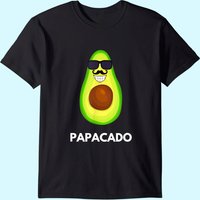 T-shirt Avocado Papacado pour Papa et Père — T-shirts pour hommes
