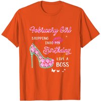 T-Shirt d'anniversaire pour hommes - Fille de février — T-shirts pour hommes
