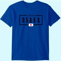 T-shirt Drapeau de la Ville d'Osaka pour Hommes