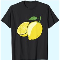 Lemon T Shirt for Men in Black