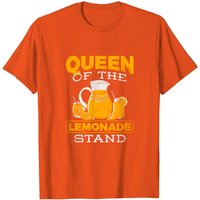 T-Shirt Queen Of Stand Lemons pour Hommes en Noir — T-shirts pour hommes