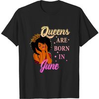 T-shirt Queens Are Born In October pour hommes — T-shirts pour hommes