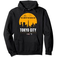 Enjoy Tokyo City The Land Of Rising Sun Pullover Hoodie — Mens Hoodies