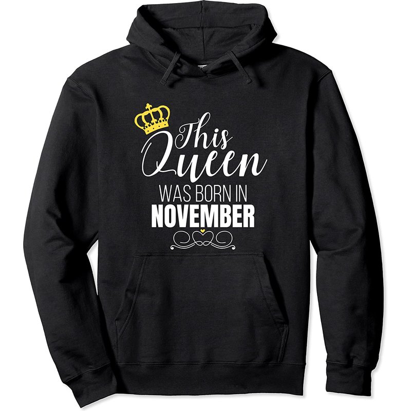Ce Roi est Né en Novembre Hoodie — Sweats à capuche pour hommes