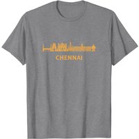 Chennai Skyline Tamil Madras T-Shirt for Men