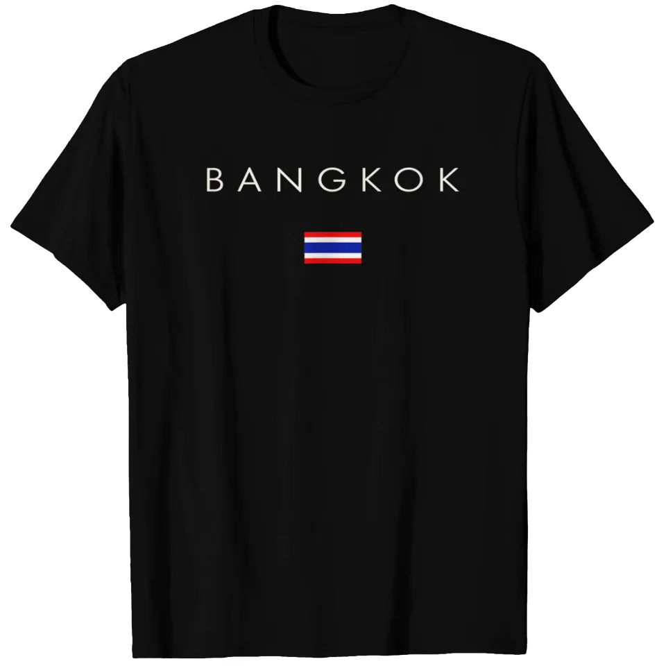 Bangkok International T Shirt for Men - Black — Mens T Shirts