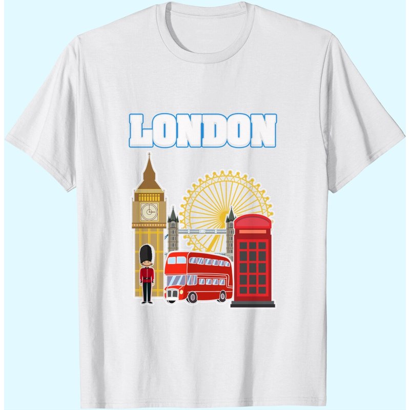 Souvenir From London Men's T-Shirt — Mens T Shirts