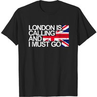 T-shirt London Is Calling And I Must Go pour hommes — T-shirts pour hommes