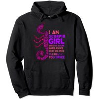 Hoodie Pullover Zodiac Scorpion Novembre Fille Scorpion Reine — Sweats à capuche pour hommes