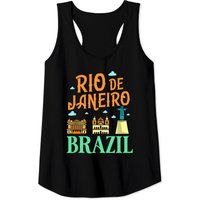 Débardeur Carte Skyline de Rio de Janeiro pour Hommes — T-shirts pour hommes