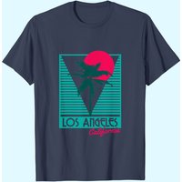 T-shirt Vintage Plage Los Angeles pour Hommes — T-shirts pour hommes