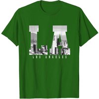 Los Angeles California Skyline T-Shirt for Men — Mens T Shirts