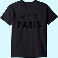 T-shirt Here Is Paris pour hommes — T-shirts pour hommes