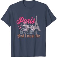 Le T-shirt Paris Is Calling And I Must Go pour hommes — T-shirts pour hommes