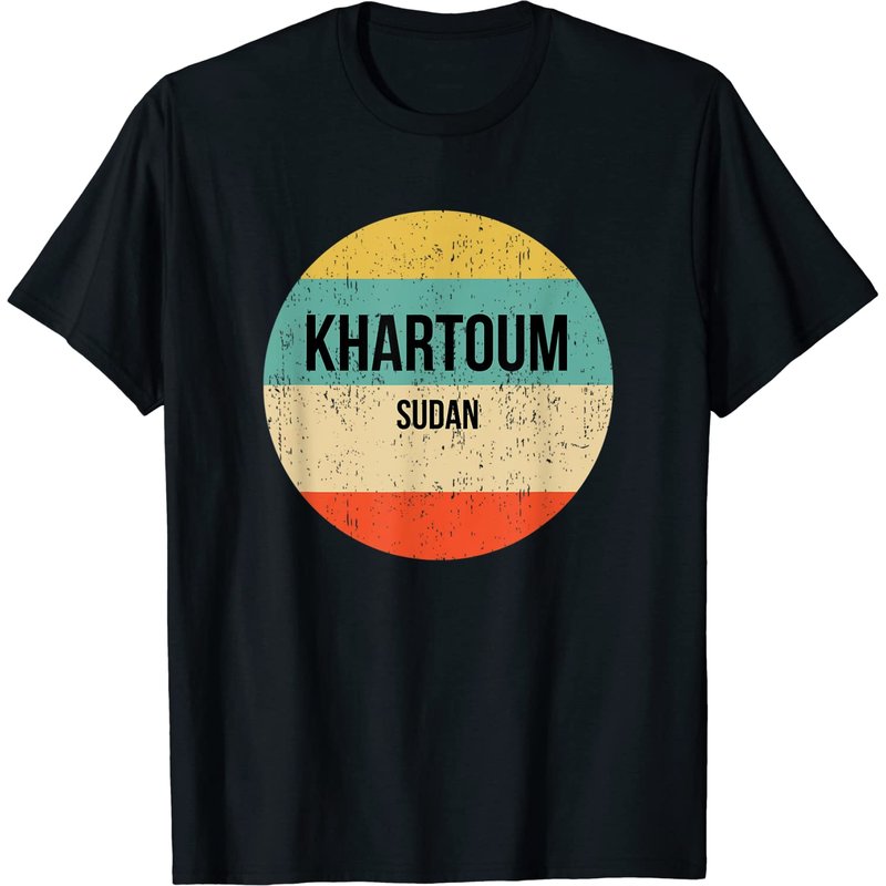 T-shirt pour hommes Khartoum Soudan — T-shirts pour hommes