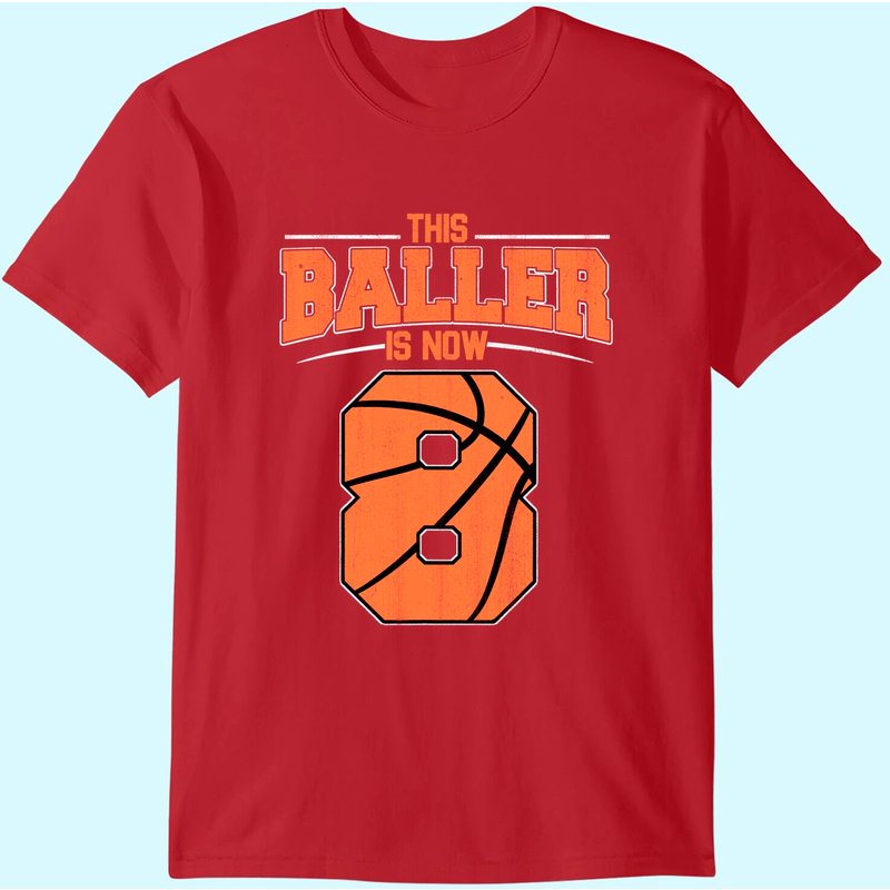 T-shirt Joyeux Anniversaire 10e Anniversaire Basketball pour Garçons — T-shirts pour hommes
