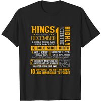 Kings Are Born In December Men's T-Shirt — Mens T Shirts