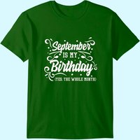 T-Shirt Pour Hommes : Septembre Est Mon Mois D'anniversaire — T-shirts pour hommes