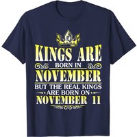 Les Rois Sont Nés Le 11 Novembre T-shirt pour Hommes — T-shirts pour hommes