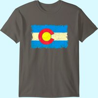 Colorado State Flag T-Shirt for Men
