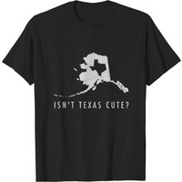 T-shirt carte Alaska n'est pas Texas pour hommes — T-shirts pour hommes