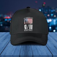 Casquette du 20e anniversaire du 11 septembre - Never Forget