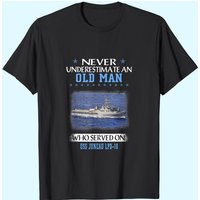 USS Juneau LPD-10 Veterans Day and Father's Day T-Shirt for Men