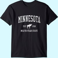 Minnesota Vintage Sports T-Shirt for Men