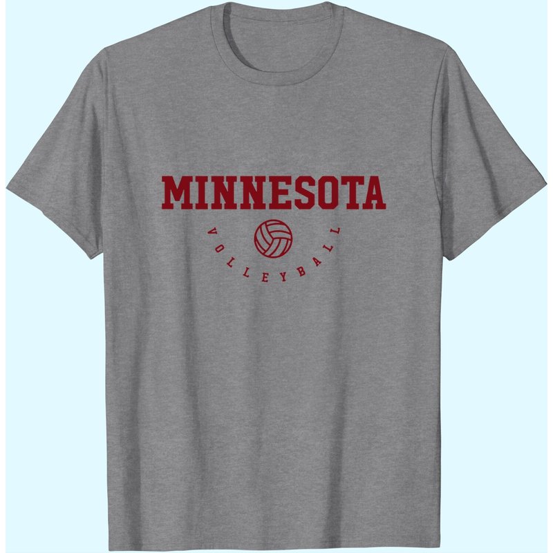 T-shirt de l'équipe de volleyball du Minnesota pour hommes — T-shirts pour hommes