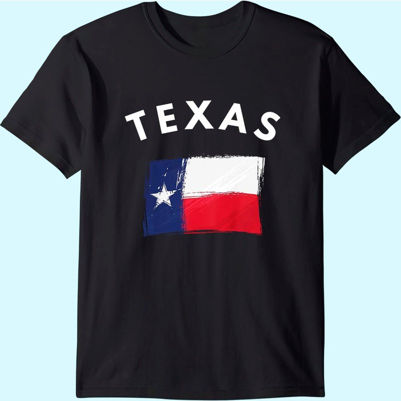 T-shirt Texas Fans Drapeau du Texas pour Hommes — T-shirts pour hommes
