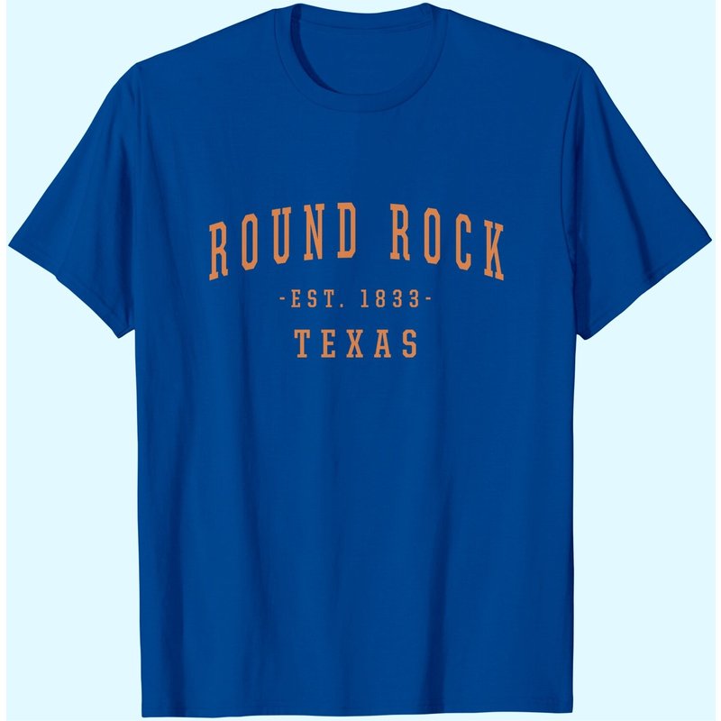 T-shirt Round Rock Texas Hometown pour hommes — T-shirts pour hommes
