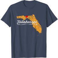 T-shirt graphique pour hommes de la ville de Tallahassee, Floride — T-shirts pour hommes
