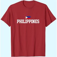Philippines Jersey Sports Flag T-Shirt for Men