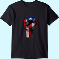 T-shirt Puerto Rico Fist pour hommes — T-shirts pour hommes